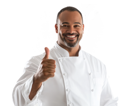 Photo of a professional chef