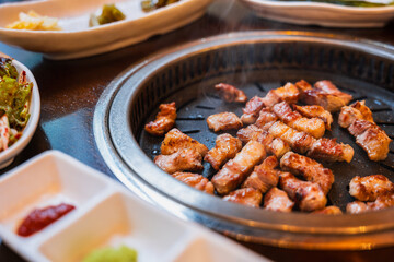 韓国料理　サムギョプサル