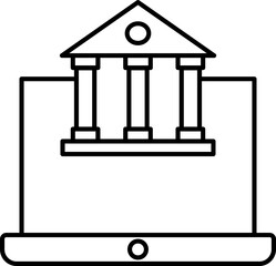 Online Icon for Digital Services