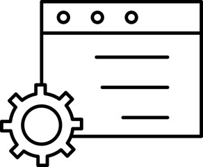 Website Setting Icon for Online Customization