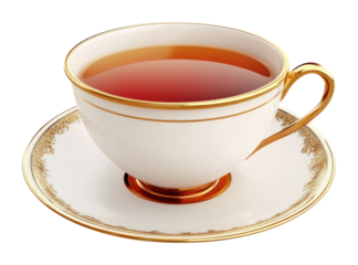 PNG A cup of tea beverage saucer drink.