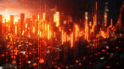 Cityscape data visualization