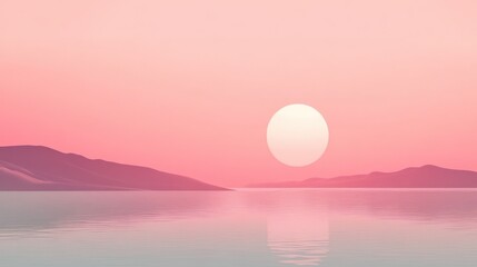 Warm Sunset Gradient Background