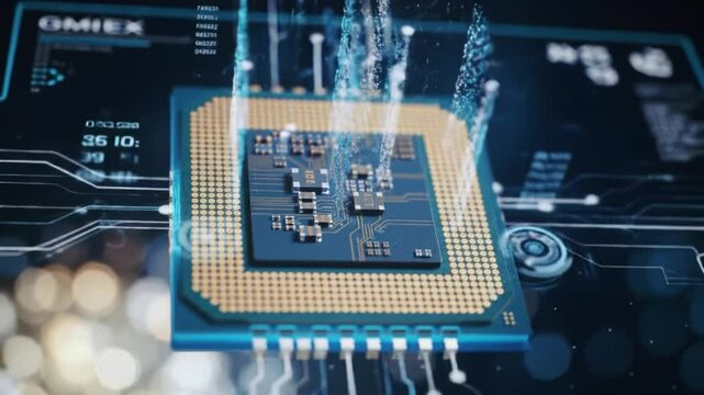 Discover the detailed architecture and advanced technology behind today's computer processors, showcasing innovation in hardware design and data processing.