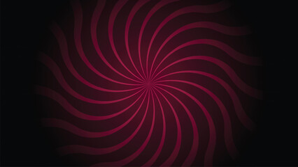 abstract fractal background . Hypnotic Red Spiral