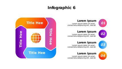 Set of infographic elements data visualization vector design template. Business Development Concept Infographic Design. Set of Infographic Element. Steps business data visualization timeline process.