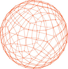 Dot sphere collection particle globe
