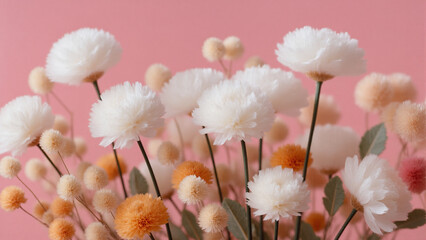 pink magnolia flowers