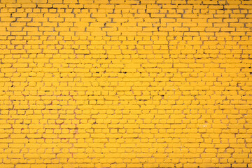 Background Yellow Brick Wall