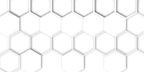 Elegant 3D White Light Geometric hexagon Technology Structure with Polygonal Honeycomb Details, Abstract Visuals, and Luxury Pattern Design Elements for a Contemporary High-Tech Background
