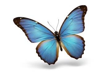 Azure Wings, Pristine Flight AI Generated