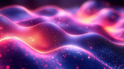 Obraz premium Digital ripple of abstract energy with shifting layers jpeg background image