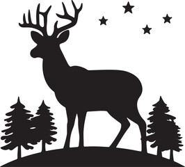 deer vector illustration