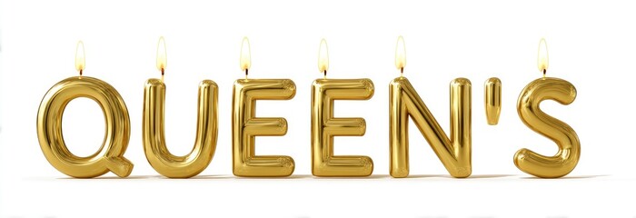 Festive gathering in city park for the queen's birthday celebration