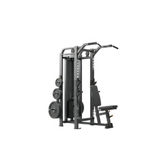 Naklejka premium dark gray compact Smith machine