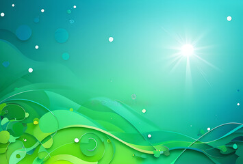 Nano future Rainbow Bright gradient background with mixed colors with tile transition, threads top. fluid, funky, futuristic, glow, glowing, grain, grunge, heaven, in good quality, generative ai