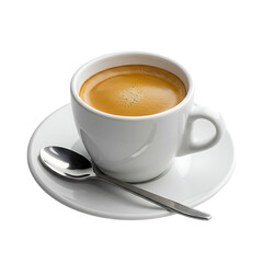 Hot Cup of Coffee Isolated on Transparent Background ,  coffee, cup, espresso, hot, beverage, brew, drink, caffeine, latte, mocha, 