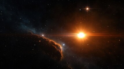 Space Nebula, Starburst, Cosmic Cloud, Stellar Event