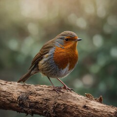 Fototapeta premium robin red breast