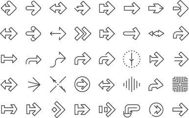 Comprehensive Arrow Symbol Collection