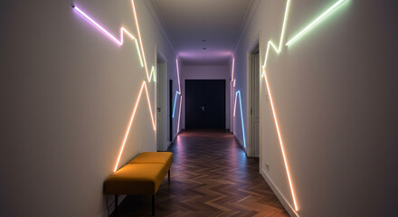 underground parking garage, entrance, doors, office, wall, perspective, hospital, 