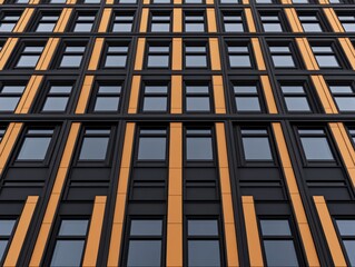 Obraz premium Modern apartment building facade