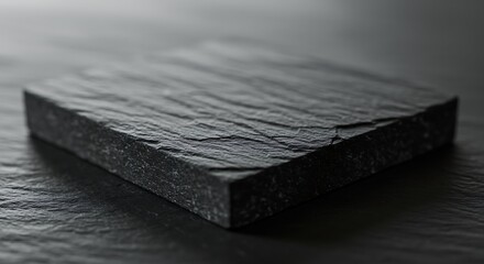 Shadowed Slate Monolith AI Generated