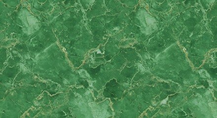 Fototapeta premium Emerald Depths AI Generated