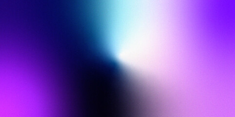 Fototapeta premium Neon blue light leaks effect background .Abstract noise background with a blue and purple gradient for appealing and modern aesthetic Gradient blue teal purple orange blur abstract background