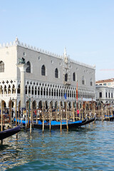 Naklejka premium Palazzo Ducale, the Doge's Palace in Venice, Italy