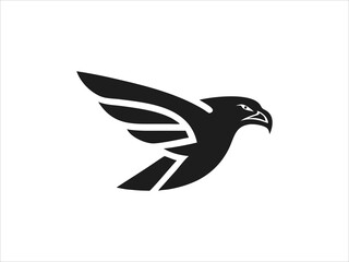 A bold, stylized logo featuring an eagle's head and wings, with red wings symbolizing strength and freedom.