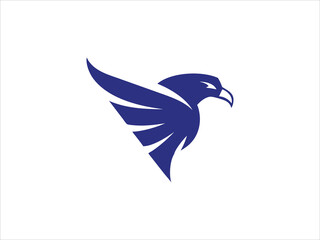 A bold, stylized logo featuring an eagle's head and wings, with red wings symbolizing strength and freedom.