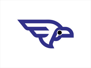 A bold, stylized logo featuring an eagle's head and wings, with red wings symbolizing strength and freedom.