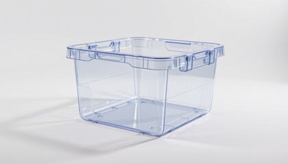 Storage solutions clear plastic container home product image studio minimalist design