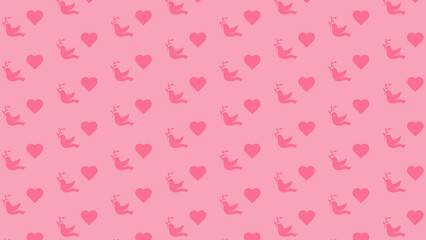 Checkerbox  pattern with love and peace  high quality