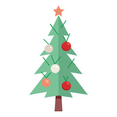 Minimal Christmas Tree Sparse Branches Neutral Decor