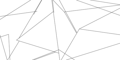 Abstract background with liens and triangles shape on white background. White and grey geometric overlapping rectangle pattern Geometric background soft shadows as patten ..White polygon textured .