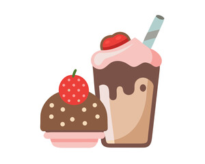 strawberry ice cream