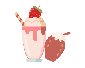strawberry ice cream
