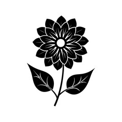 Flower Silhouette vector illustration