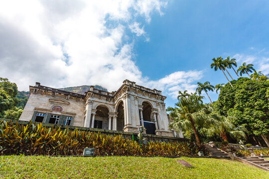 Lage Park (Parque Enrique Lage) in Rio de Janeiro, Brazil, South America
