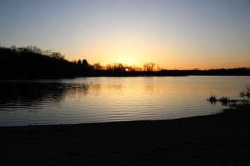 Fototapeta premium beach at sunrise