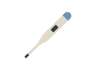 set of an Medical Device Thermometer Illustration