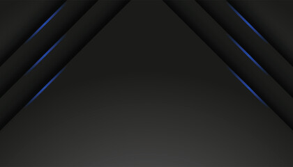 editable black triangle vector background with modern style
