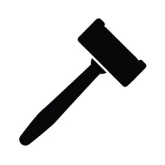 chisel on white background