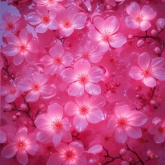 Obraz premium flores rosas