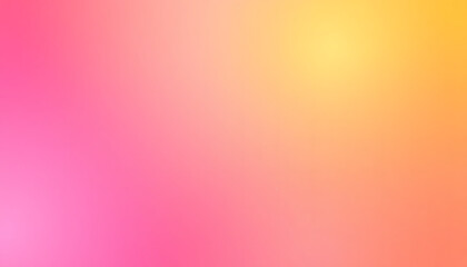 Gentle Pastel Gradient Background with Subtle Texture Pink, Peach, and Yellow Soft Color Transition for Abstract Design