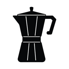 coffee maker on white background