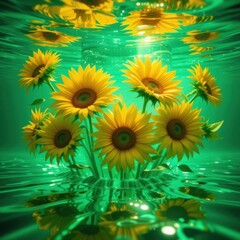 Fototapeta premium girasoles