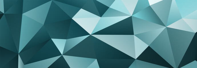 Abstract geometric light blue vector illustration featuring interconnected polygons and sharp angles, creating a dynamic and modern design.